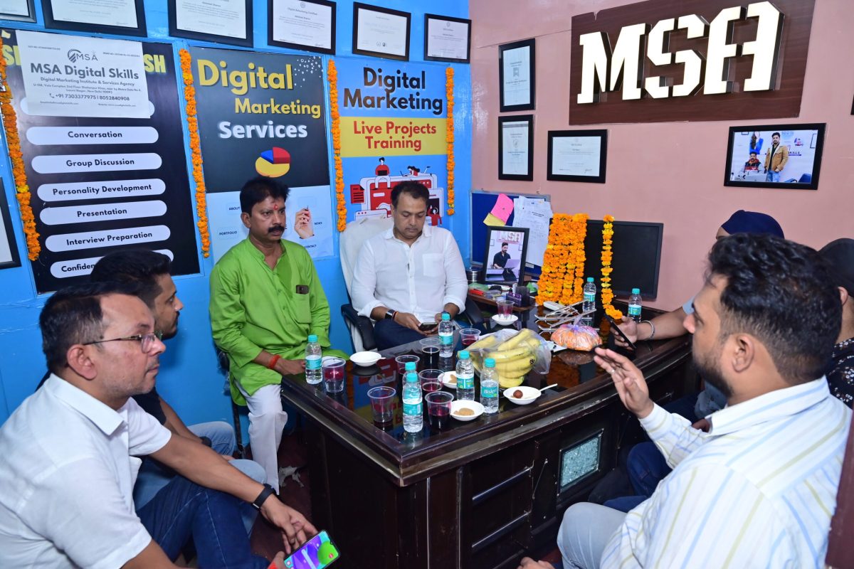 MSA Digital Skills, located in the heart of Laxmi Nagar, Delhi, is a premier training institute for Digital Marketing. We offer expert-led courses designed to equip students with practical skills and industry knowledge. With a 100% job placement guarantee, our goal is to prepare you for a successful career in digital marketing.